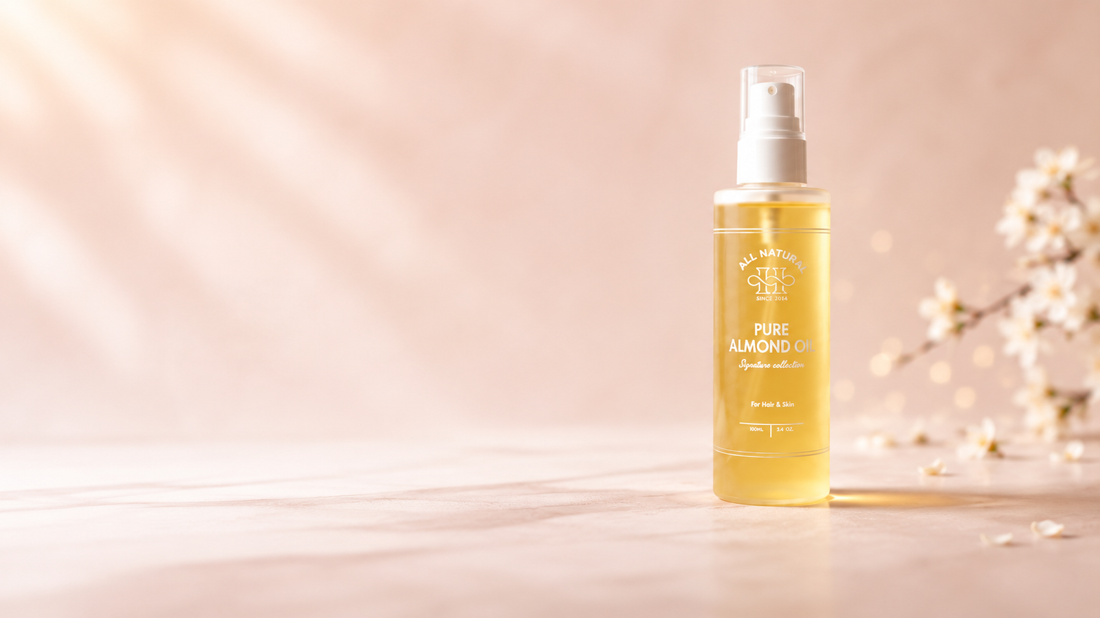 Pure Almond Oil view 1