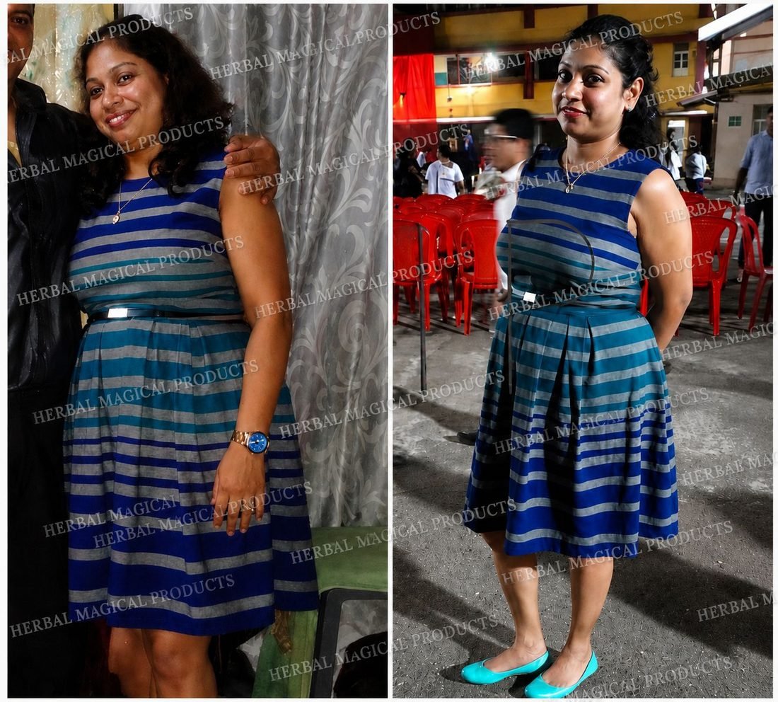 Herbal Magical Chai Lite customer transformation 4 — before and after
