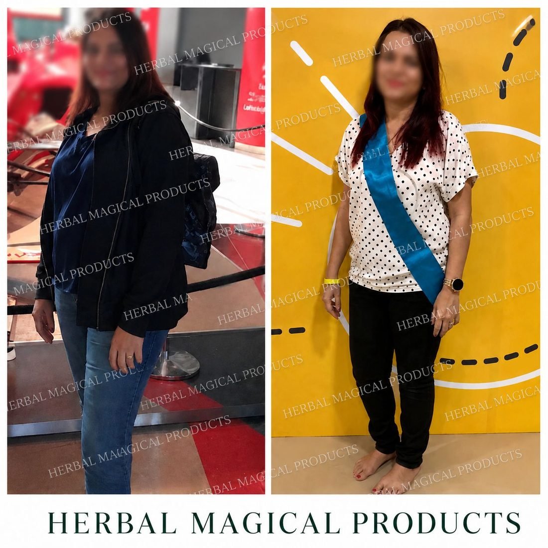 Herbal Magical Chai Lite customer transformation 5 — before and after