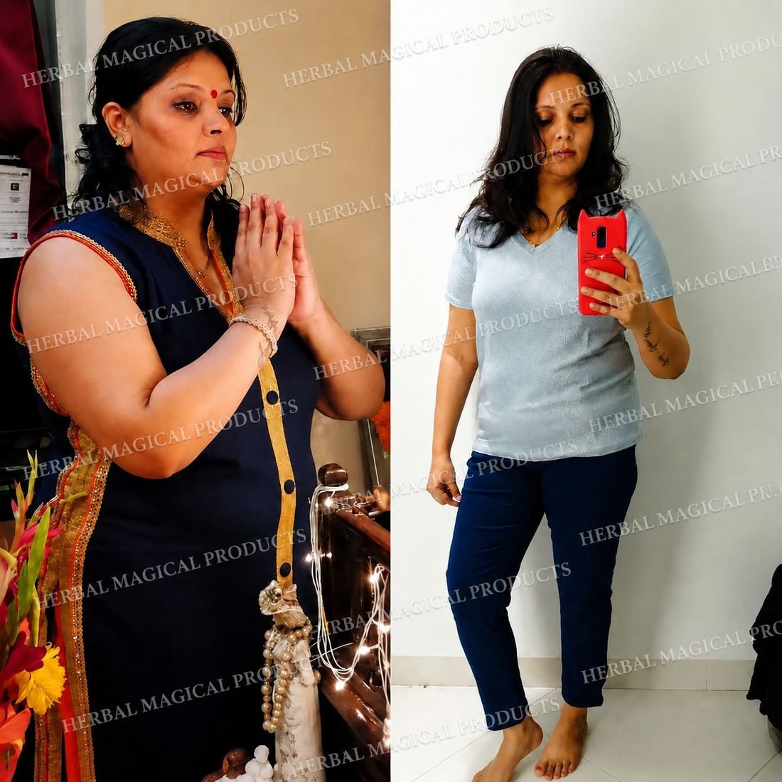 Herbal Magical Chai Lite customer transformation 7 — before and after
